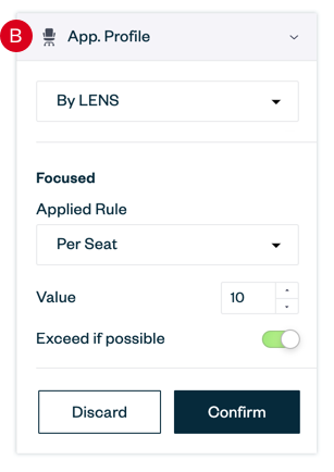 Flyout Menu - Application Profiles - Subdepartment